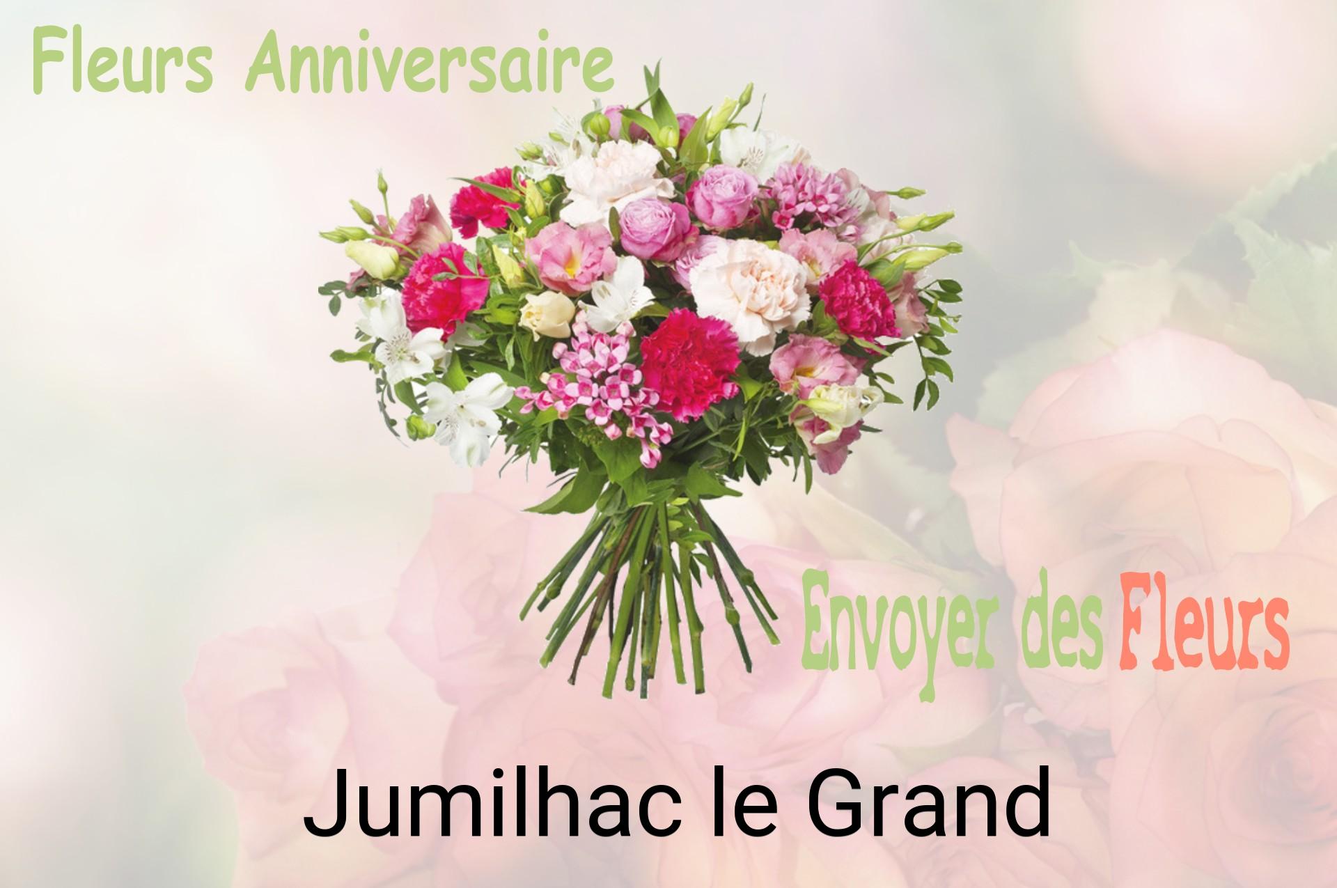 Bouquet de fleurs d’anniversaire livré à Jumilhac-le-Grand