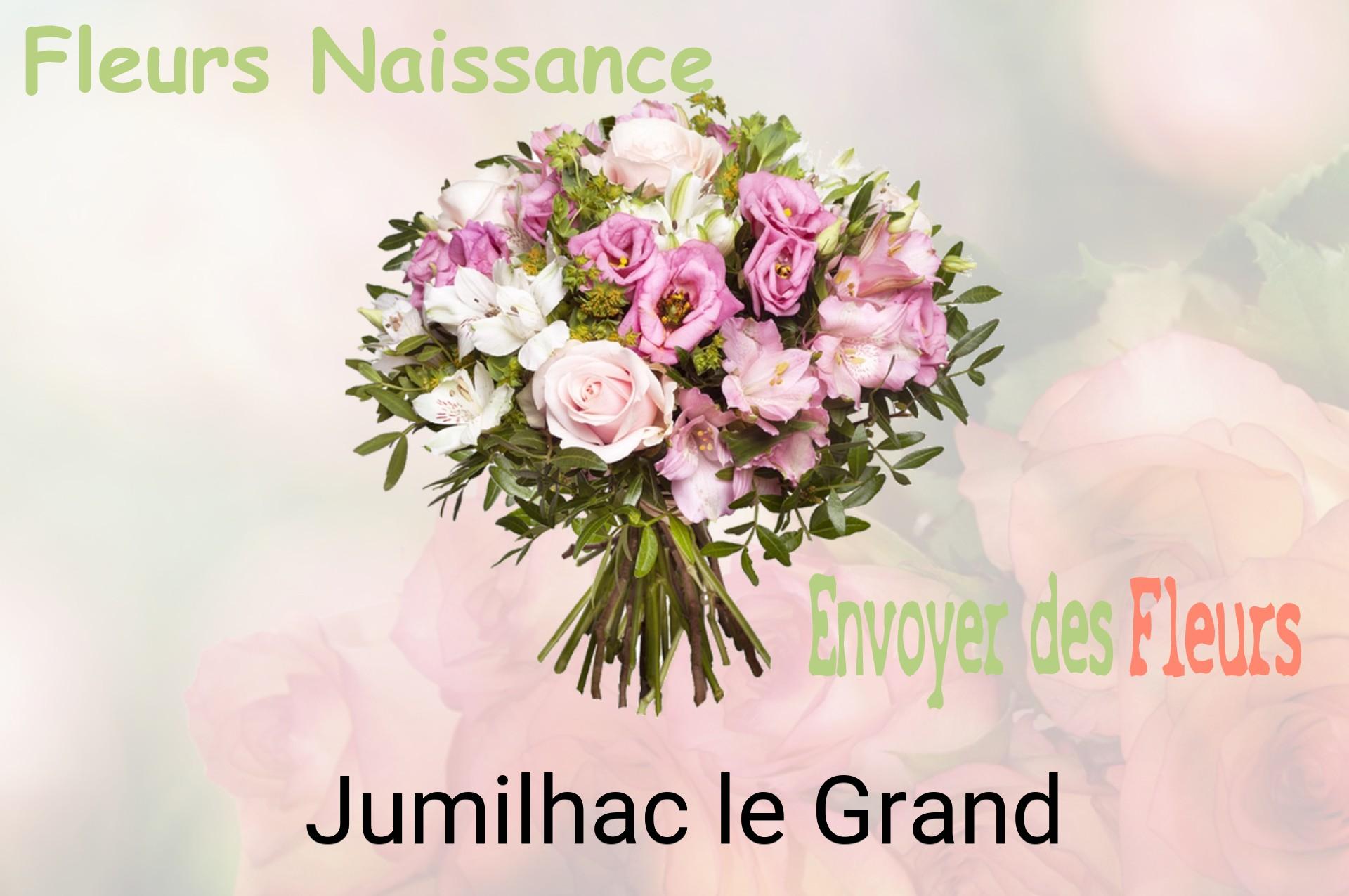 Bouquet de fleurs de naissance livré à Jumilhac-le-Grand