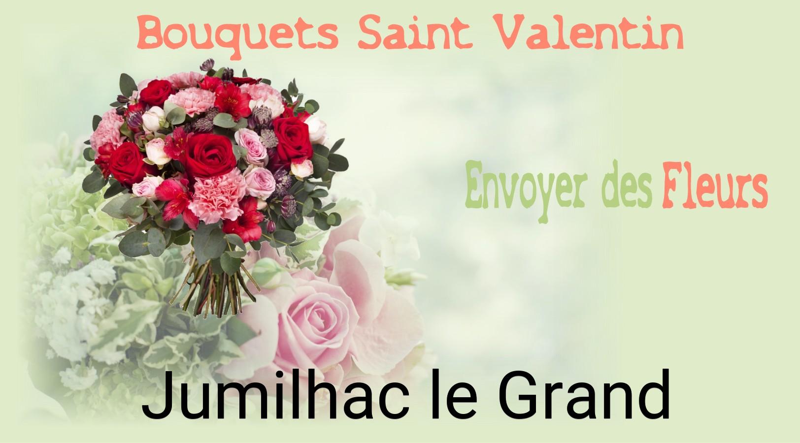 Roses de Saint-Valentin livrées à Jumilhac-le-Grand